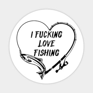 Love Fishing Magnet